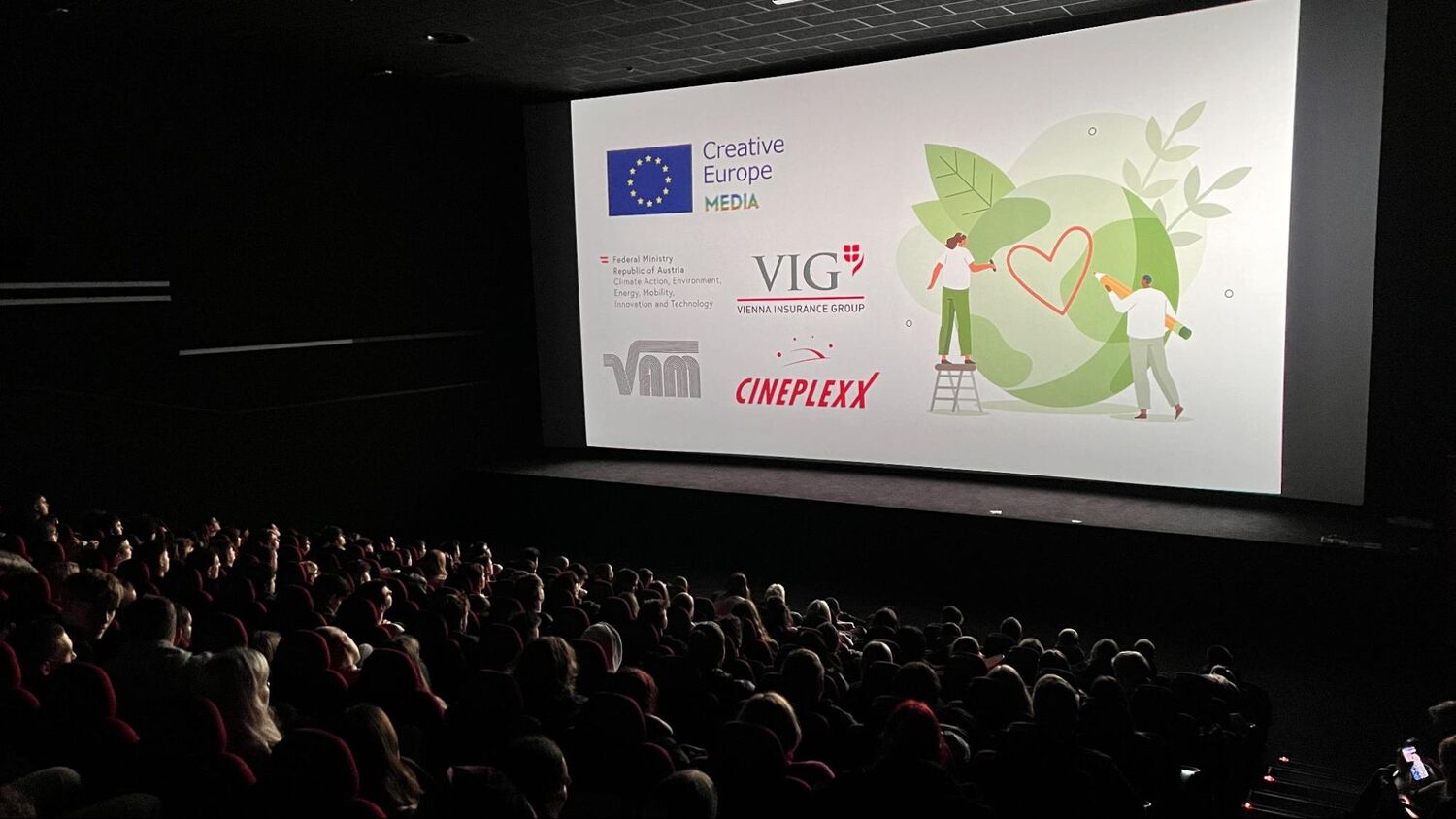 EUYCGD on the cinema screen